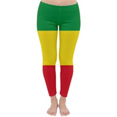 Flag Of Ethiopia Classic Winter Leggings by abbeyz71