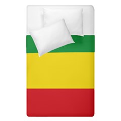 Flag Of Ethiopia Duvet Cover Double Side (single Size) by abbeyz71