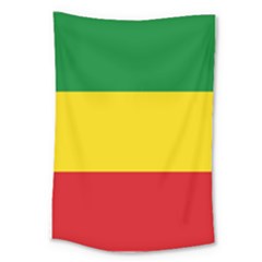 Flag Of Ethiopia Large Tapestry by abbeyz71