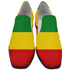 Flag Of Ethiopia Women Slip On Heel Loafers by abbeyz71