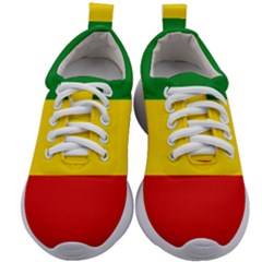 Flag Of Ethiopia Kids Athletic Shoes by abbeyz71