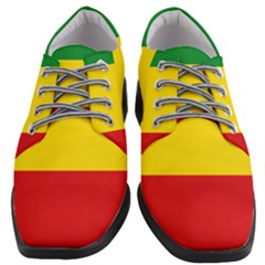 Current Flag Of Ethiopia Women Heeled Oxford Shoes by abbeyz71