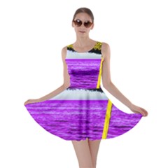 Pop Art Beach Umbrella Skater Dress by essentialimage