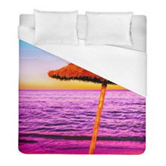 Pop Art Beach Umbrella  Duvet Cover (full/ Double Size) by essentialimage