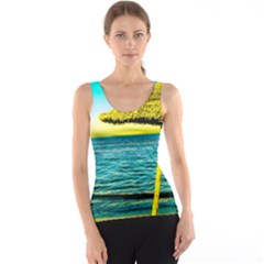 Pop Art Beach Umbrella  Tank Top