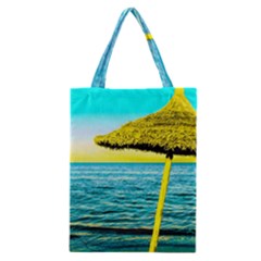 Pop Art Beach Umbrella  Classic Tote Bag