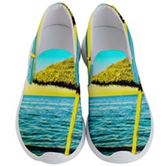 Pop Art Beach Umbrella  Men s Lightweight Slip Ons