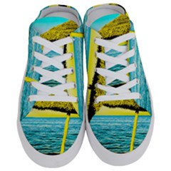 Pop Art Beach Umbrella  Half Slippers