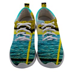 Pop Art Beach Umbrella  Women Athletic Shoes