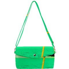 Pop Art Beach Umbrella  Removable Strap Clutch Bag by essentialimage