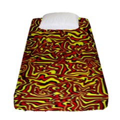 Rby 73 Fitted Sheet (single Size) by ArtworkByPatrick