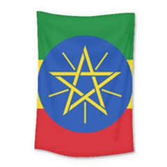 Current Flag Of Ethiopia Small Tapestry by abbeyz71
