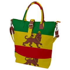 Flag of Ethiopian Empire  Buckle Top Tote Bag