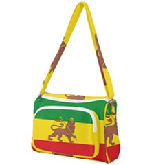 Flag of Ethiopian Empire  Front Pocket Crossbody Bag