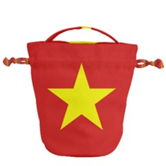 Flag Of Vietnam Drawstring Bucket Bag by abbeyz71