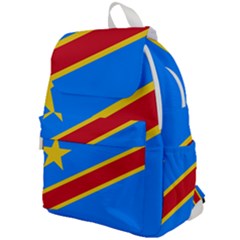Flag Of The Democratic Republic Of The Congo Top Flap Backpack by abbeyz71