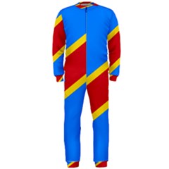 Flag Of The Democratic Republic Of The Congo Onepiece Jumpsuit (men)  by abbeyz71