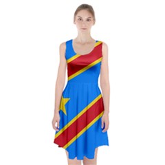 Flag Of The Democratic Republic Of The Congo Racerback Midi Dress by abbeyz71