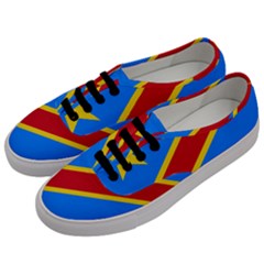 Flag Of The Democratic Republic Of The Congo Men s Classic Low Top Sneakers by abbeyz71