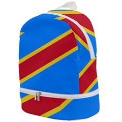 Flag Of The Democratic Republic Of The Congo Zip Bottom Backpack by abbeyz71