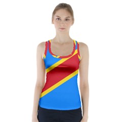 Flag Of The Democratic Republic Of The Congo, 2003-2006 Racer Back Sports Top by abbeyz71