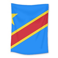 Flag Of The Democratic Republic Of The Congo, 2003-2006 Medium Tapestry by abbeyz71