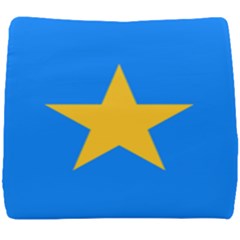 Flag Of The Democratic Republic Of The Congo, 2003-2006 Seat Cushion by abbeyz71