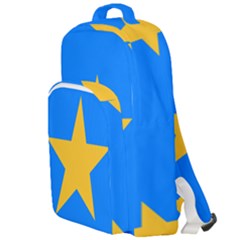 Flag Of The Democratic Republic Of The Congo, 2003-2006 Double Compartment Backpack by abbeyz71