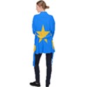 Flag of the Democratic Republic of the Congo, 2003-2006 Long Sleeve Velvet Kimono  View2