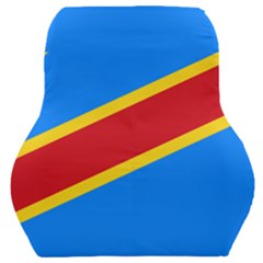 Flag Of The Democratic Republic Of The Congo, 1997-2003 Car Seat Back Cushion  by abbeyz71