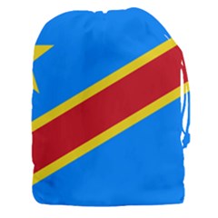 Flag Of The Democratic Republic Of The Congo, 1997-2003 Drawstring Pouch (3xl) by abbeyz71