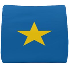Flag Of The Democratic Republic Of The Congo, 1997-2003 Seat Cushion by abbeyz71