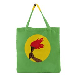 Flag of Zaire Grocery Tote Bag