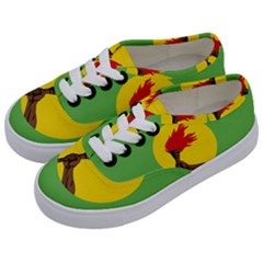 Flag of Zaire Kids  Classic Low Top Sneakers