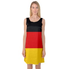 Flag Of Germany Sleeveless Satin Nightdress by abbeyz71