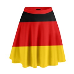 Flag Of Germany High Waist Skirt by abbeyz71