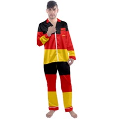 Flag Of Germany Men s Satin Pajamas Long Pants Set by abbeyz71