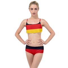 Flag Of Germany Layered Top Bikini Set by abbeyz71