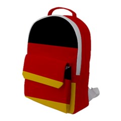 Flag Of Germany Flap Pocket Backpack (large) by abbeyz71