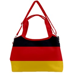 Flag Of Germany Double Compartment Shoulder Bag by abbeyz71