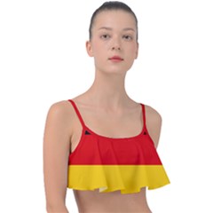 Flag Of Germany Frill Bikini Top by abbeyz71