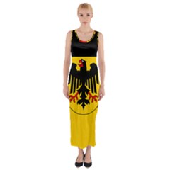 Sate Flag Of Germany  Fitted Maxi Dress by abbeyz71