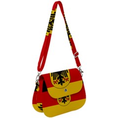 Sate Flag Of Germany  Saddle Handbag by abbeyz71