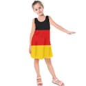 Flag Of Germany Kids  Sleeveless Dress View1