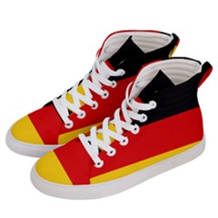 Flag Of Germany Men s Hi-top Skate Sneakers by abbeyz71