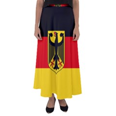 Flag Of Germany  Flared Maxi Skirt by abbeyz71