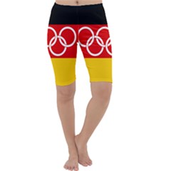 Olympic Flag of Germany, 1960-1968 Cropped Leggings 