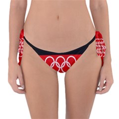 Olympic Flag of Germany, 1960-1968 Reversible Bikini Bottom