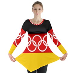 Olympic Flag of Germany, 1960-1968 Long Sleeve Tunic 