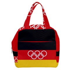 Olympic Flag Of Germany, 1960-1968 Boxy Hand Bag by abbeyz71